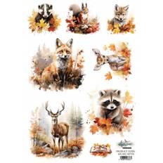 Decoupage Papper Alchemy of Art - In Autumn Colors 1