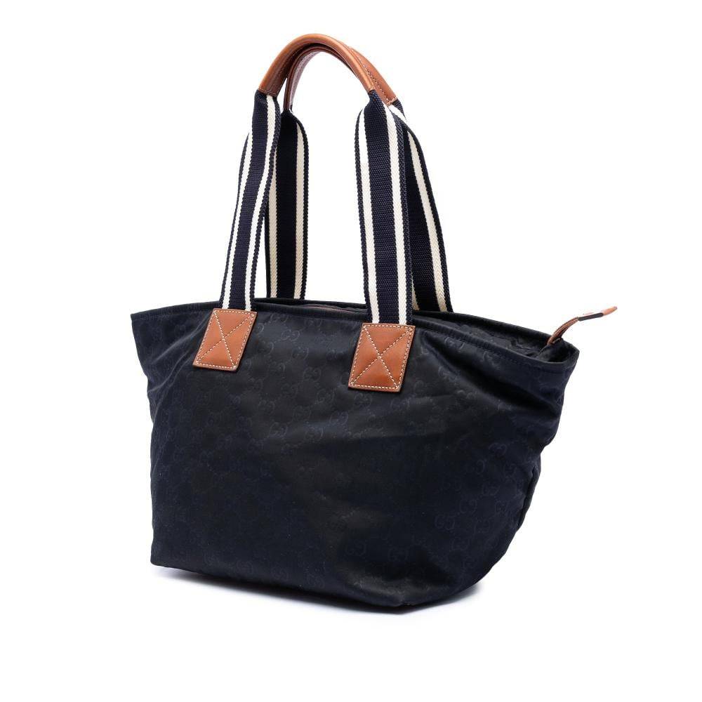 Gucci Vintage Gucci Tote L 24.50cm x W 23.50cm x D 18cm - Totebags Nylon hos Magasin.