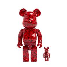Bearbrick 100+400% Shun Sudo Mr Scarlet - Red - 01