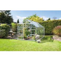 Växthus VITAVIA Uranus 11500 3mm härdat glas 445x257cm 11,5m² aluminium