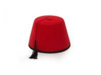 (ComputerSalg) Röd Fez-hatt