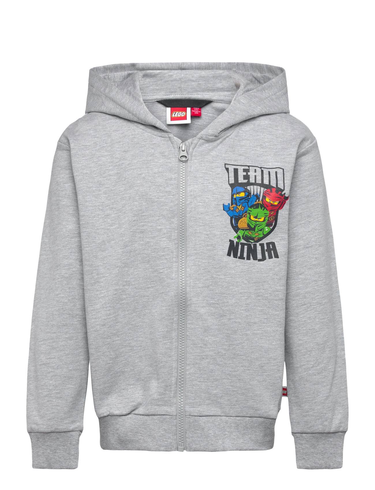 LEGO WEAR Lego® Ninjago® Hooded Sweatshirt - Lwsian 102 | Grey | 134