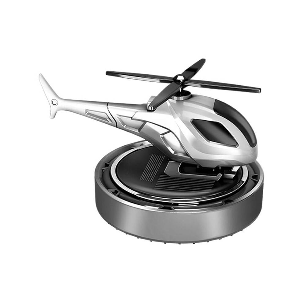 Luftfräschare för Bilar med Helikopterdesign, Solpanel - Långvarig Naturlig Diffusion för Husbil, Gym, Djur