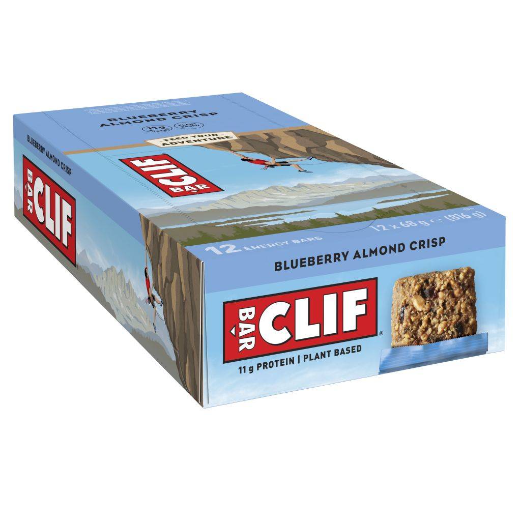 Energie Riegel - Blueberry Almond Crisp Karton (12 x 68g)
