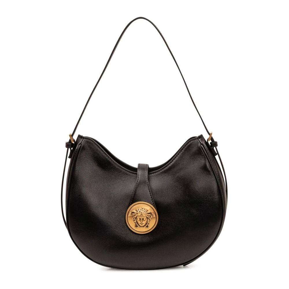 Versace Lille Hobo Taske - Tasker - Dame - Sort - ONE SIZE - Uld
