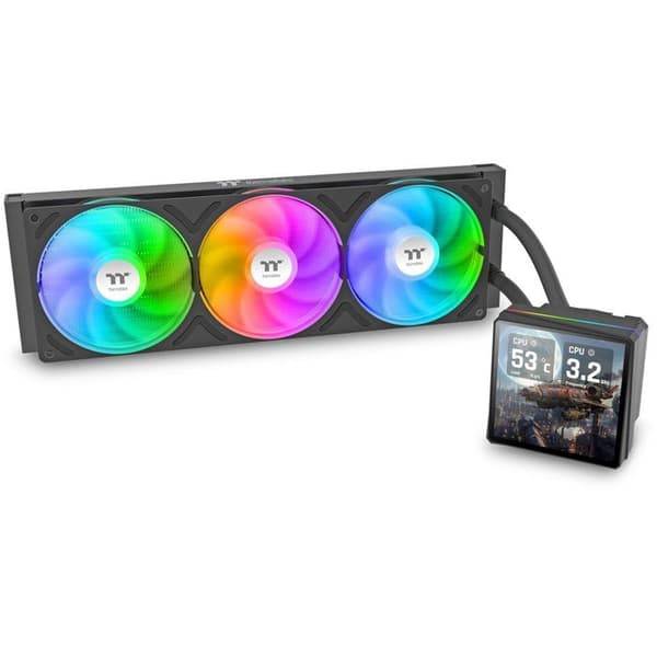 THERMALTAKE - TH360 V3 Ultra A-RGB Sync - CL-W474-PL12SW-A - Vandkøling AIO - 1x 360 mm ARGB Ventilator - Sort