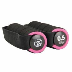 Yoga-Mad 0.5Kg Pro Hand Weights With Strap (x2)