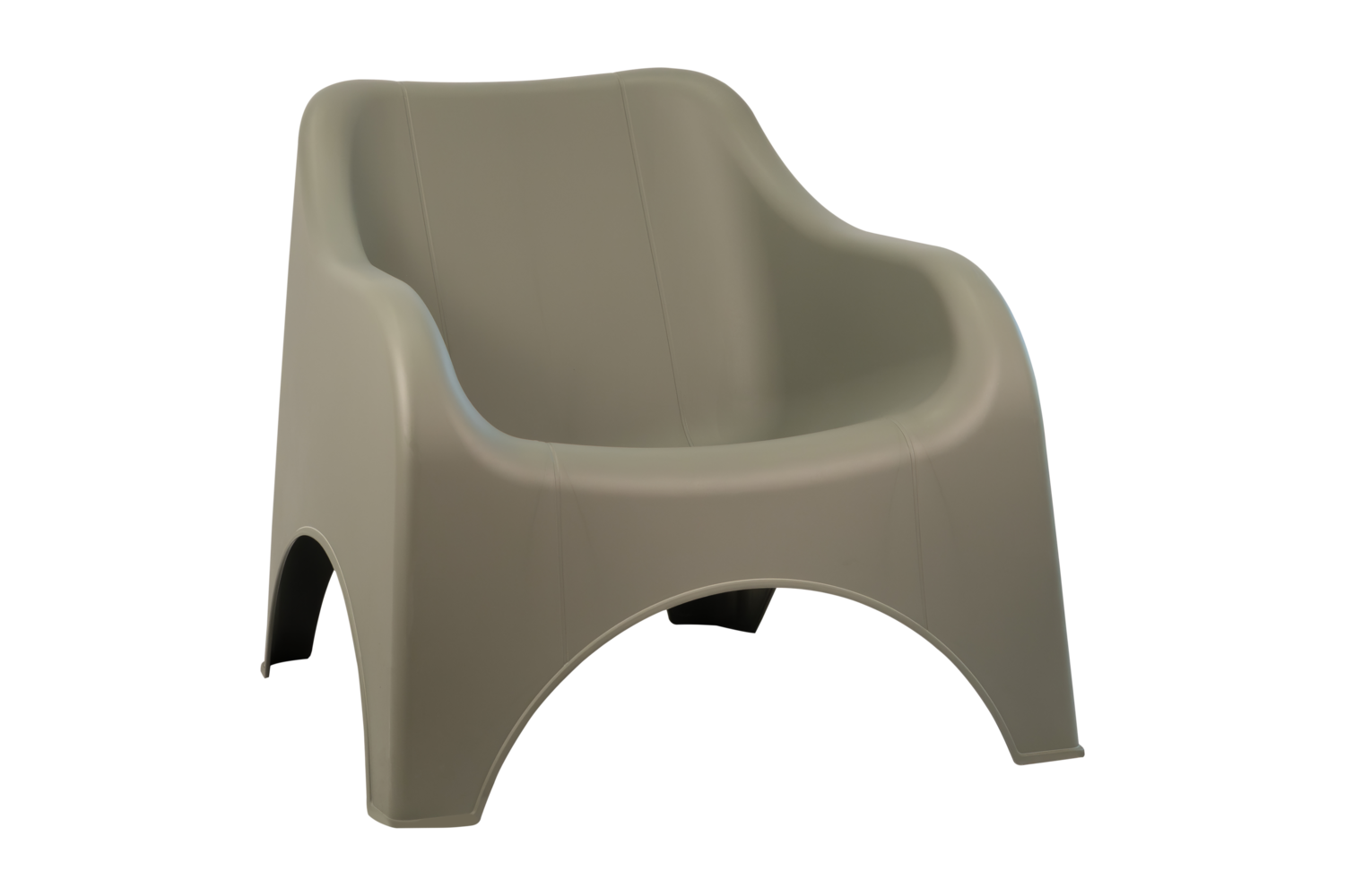 Kumo loungefåtölj grön