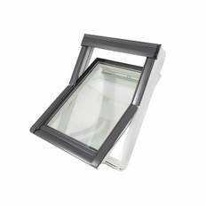VELUX GGU 0070 PK10 94x160 pakke INTEGRA elektrisk, 2-lags lavenergi rude, vippevindue, hvid polyuretan