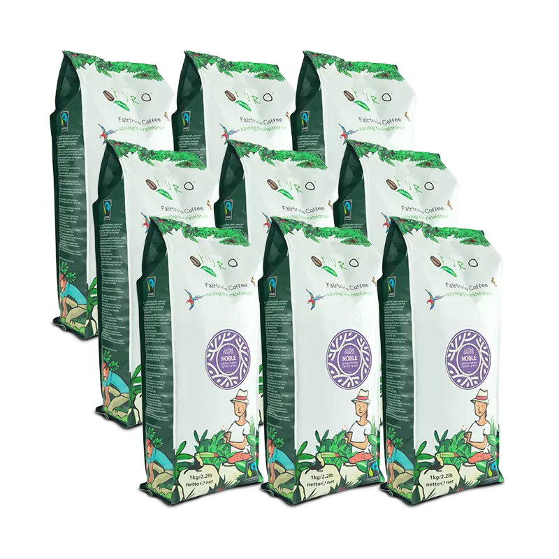 Puro Noble Kaffebønner smagskasse 9 kg. - 9 kg..
