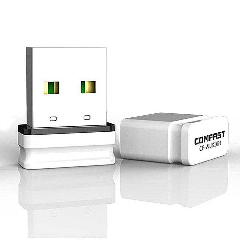 COMFAST CF-WU810N USB2.0 WiFi Adapter 150Mbps 2.4GHz Trådlös Nätverkskort WiFi Mottagare för PC-dator