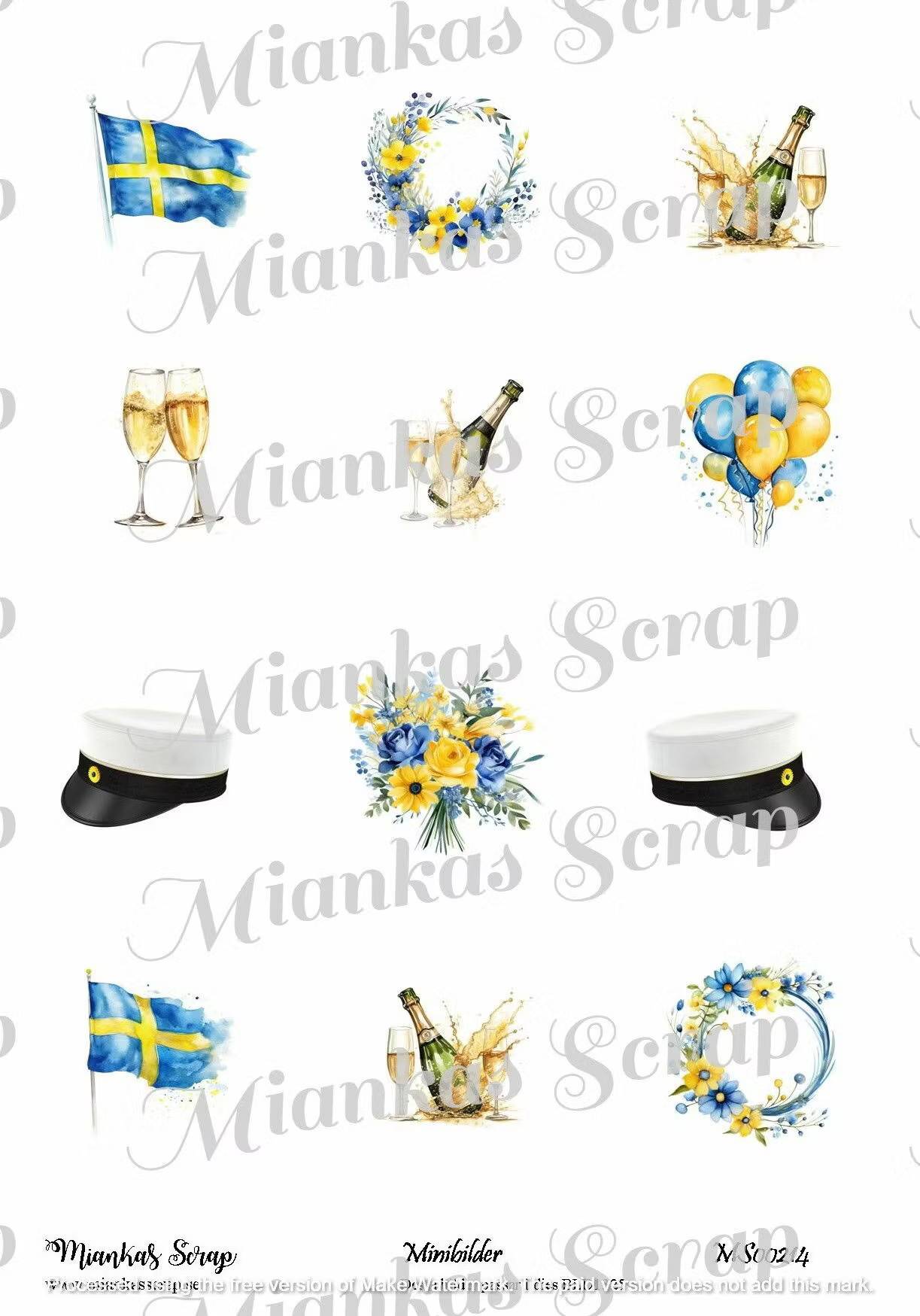 Miankas Scrap klippark - Minibilder