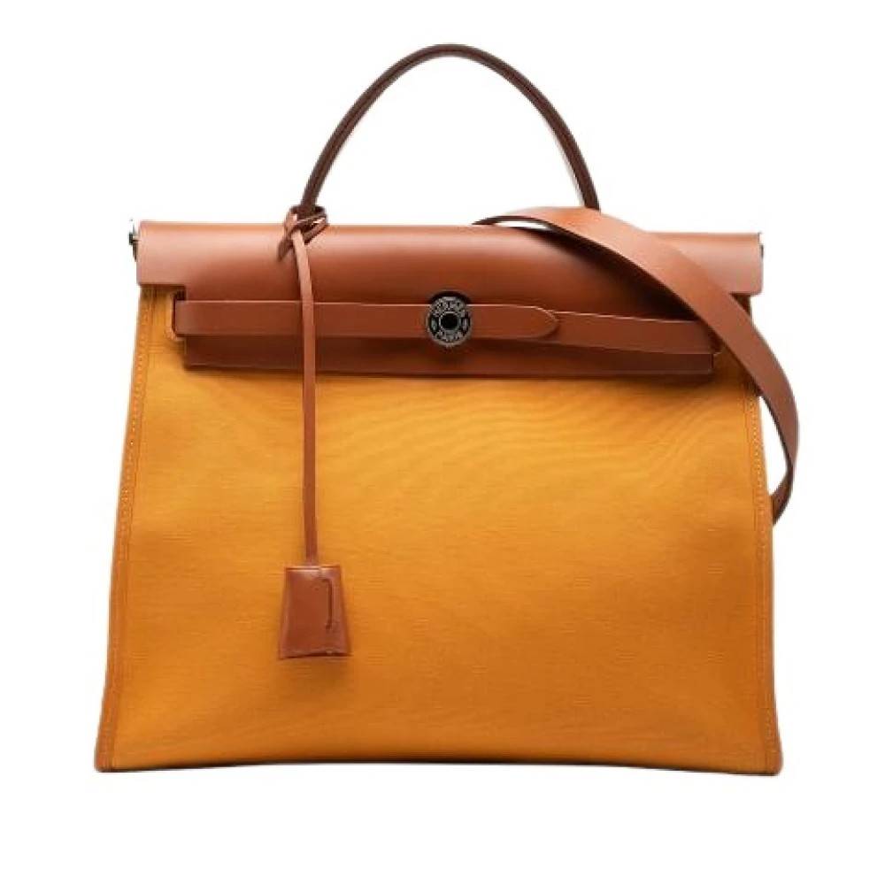 Hermès Vintage - Pre-owned handväska i canvas Vintage - Dam - ONE Size -