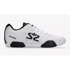 Salming Hawk 2 Squashsko (White-black) - 45 1/3