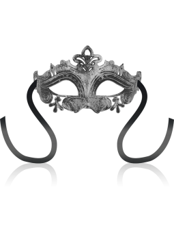 Ohmama Masks Venetian Style Mask Silver