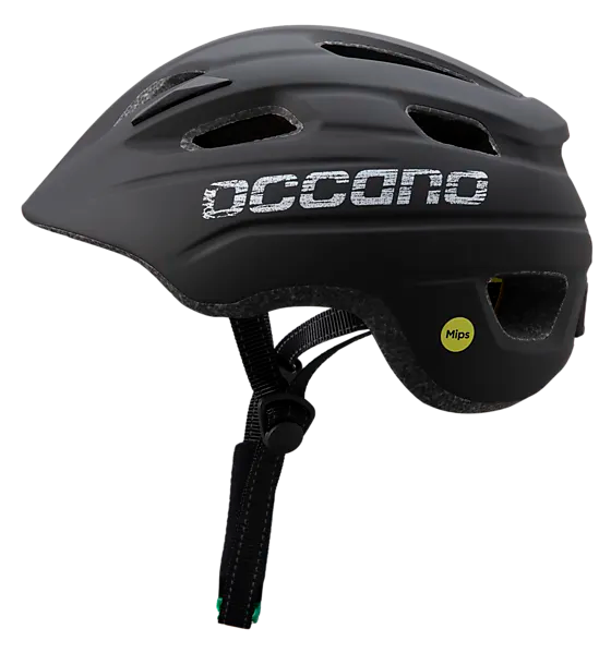 Occano Junior Mips Helmet Cykelhjälmar Black/white - 50-54