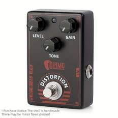 TEMU 1 Pc D-4 Distortion Guitar Effect Pedal True British Style Effect Pedal With True Bypass For Electric Guitar