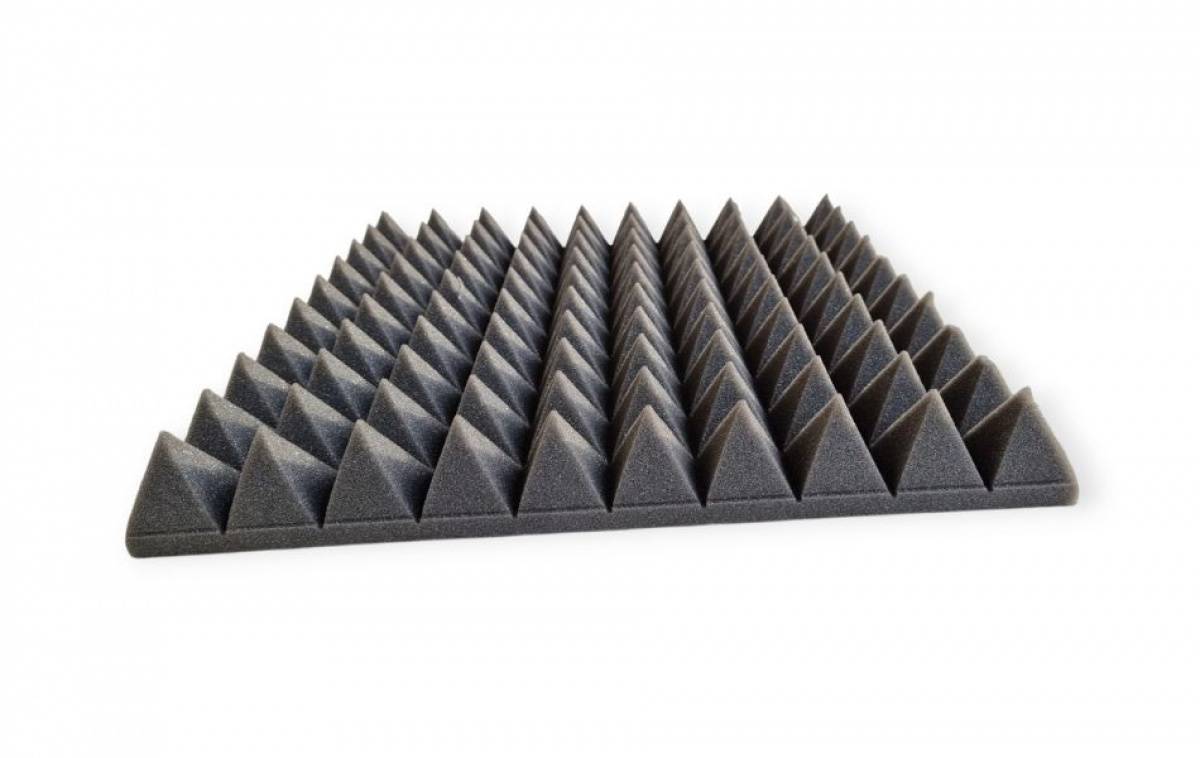 Pyramid Ljudabsorbent Akustikpanel 49 x 49 cm x 6,5 cm