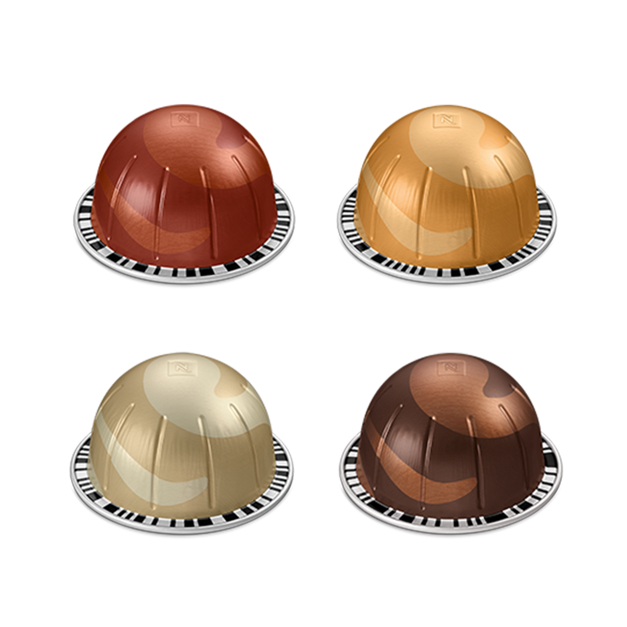 Nespresso - Vertuo Indulgent Flavours Assortment - 40 kapslar