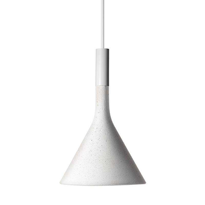 Foscarini Aplomb mini taklampa vit