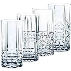 Spiegelau & Nachtmann, set med 4 delar, longdrinkset, kristallglas, 445 ml, Highland, 0097784-0