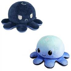 Reversible Octopus Plushie Toy blue