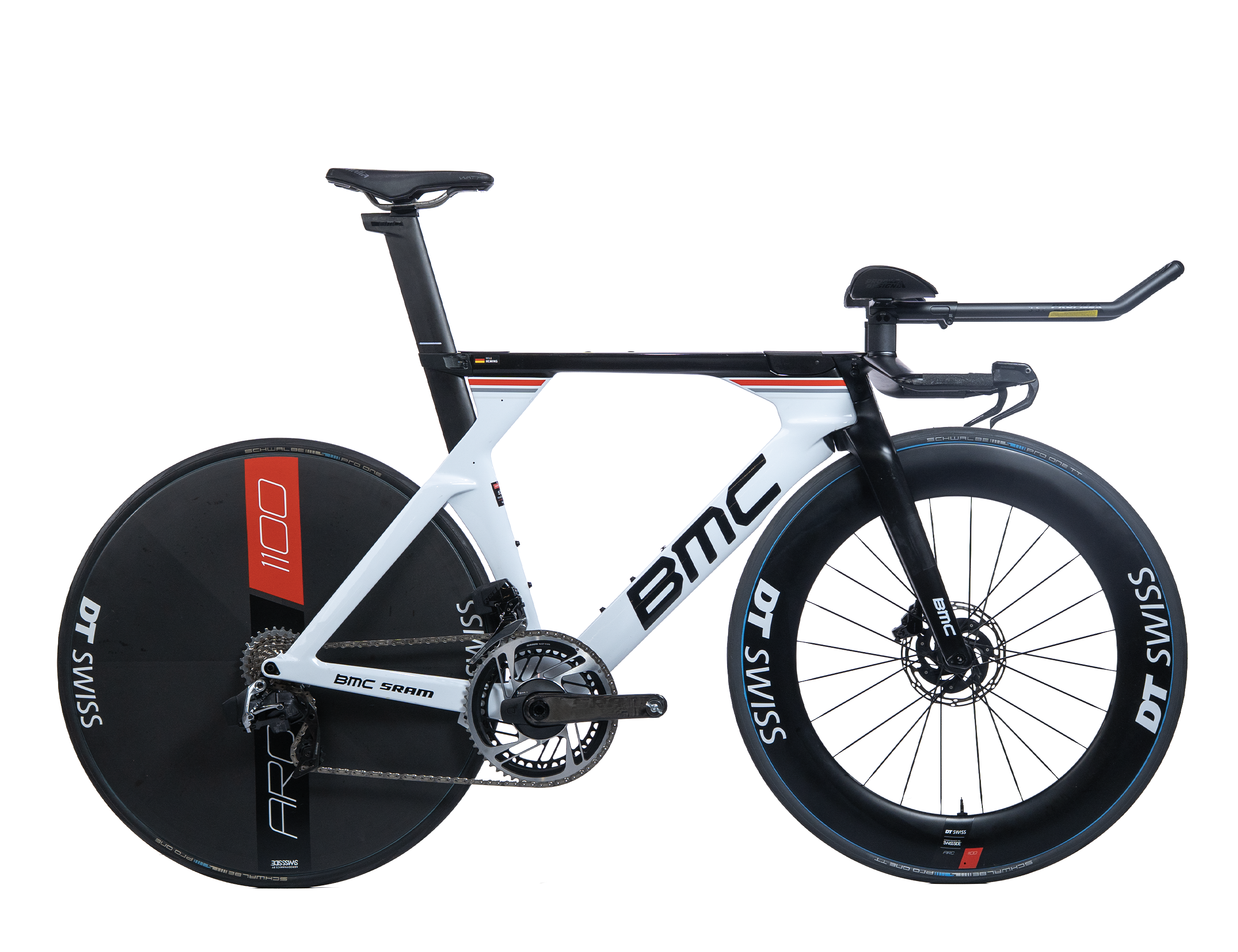 BMC Timemachine TM01 Disc 2024 M. Heming size M-L Tudor Pro Cycling Sram Red AXS D1 2x12sp - Bikeroom / M-L / Team Tudor