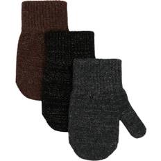 Mikk-Line Magic Mittens 3 Pack w. Lurex 0-2Y - Vanter & Luffer Akryl hos Magasin
