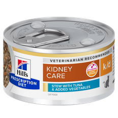 Hill's Prescription Diet Feline k/d Stew Tuna & Vegetables 24x82 g