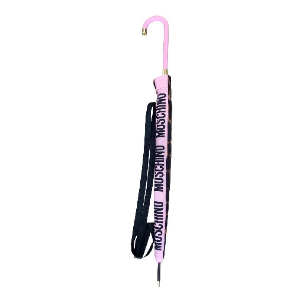 Moschino - Ombrello Leopard Long 63 Auto 8980 Accessoarer - unisex - ONE Size -