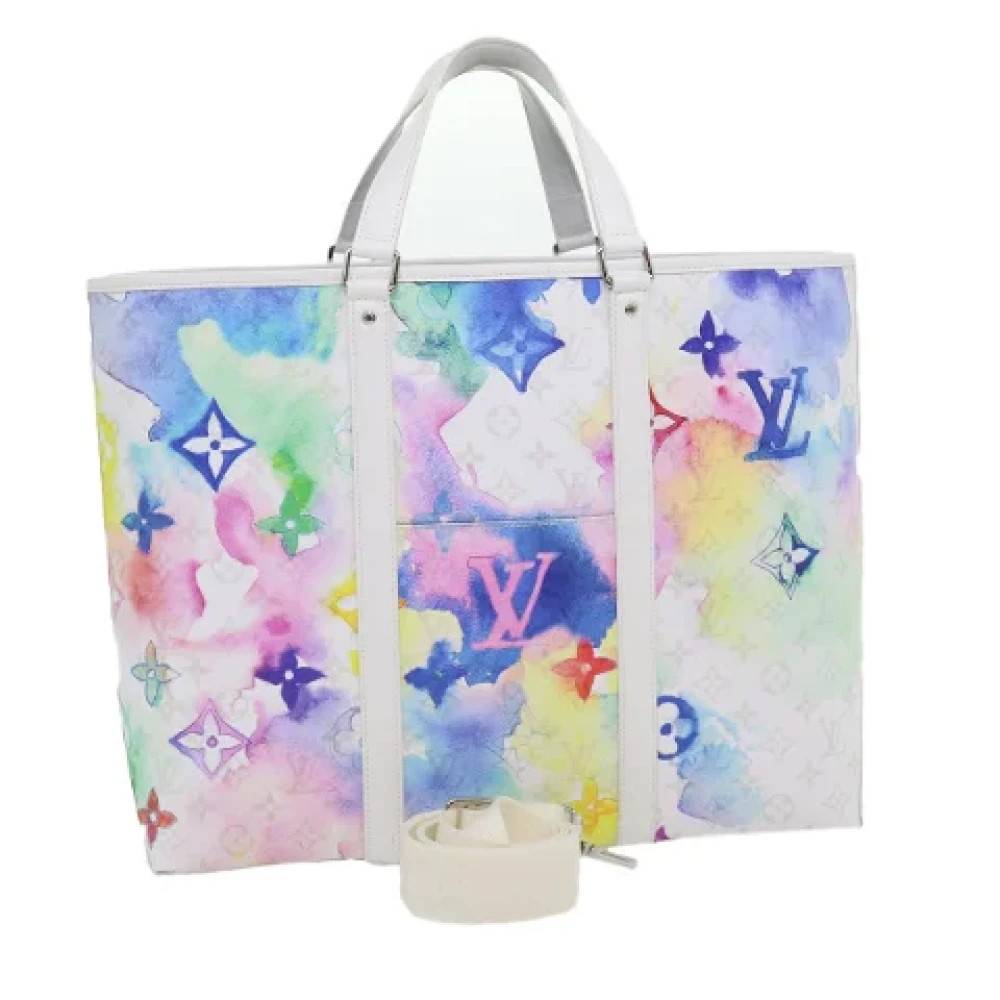 Louis Vuitton Vintage - Pre-owned Canvas Tygväska Vintage - Dam - ONE Size -