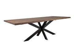 House of Sander - Luca plankebord - 341-380 x 112 cm (2 planker) / Grå / X-wood stel