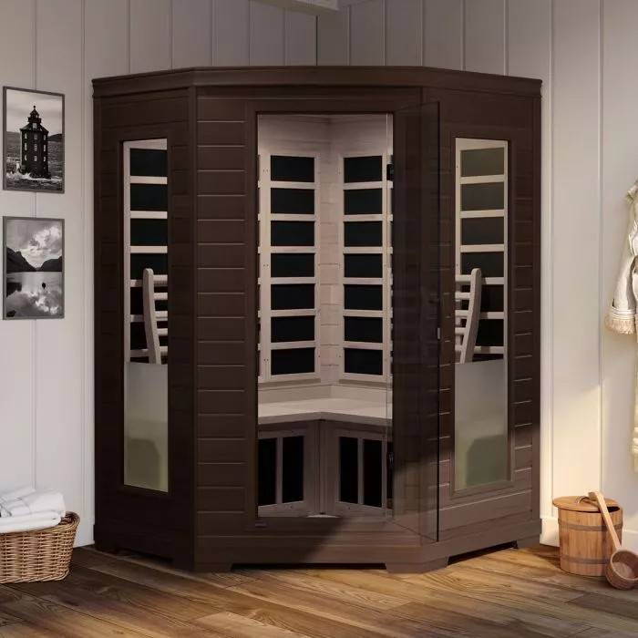 Kouvola sauna mörk, 2 personer