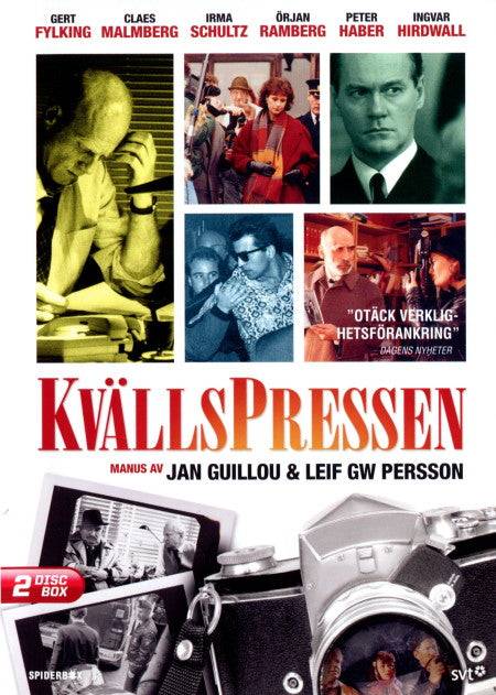 DVD - Kvällspressen (Jan Guillou & Leif GW Persson) (2-disc) (Beg)