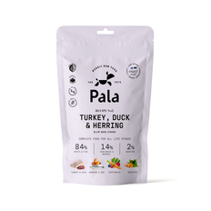 Pala Dry Raw Food Kalkun, And og Sild 100g