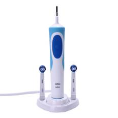 Hållare för Oral-B eltandborste & 2 tandborsthuvuden