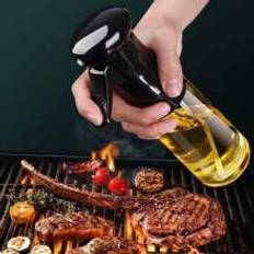 1pc Cooking Oil Spray Bottle, Olive Oil Mister For Camping BBQ Baking Vinegar Soy Sauce Kitchen Accessories, Home Kitchen Oil Sprayer