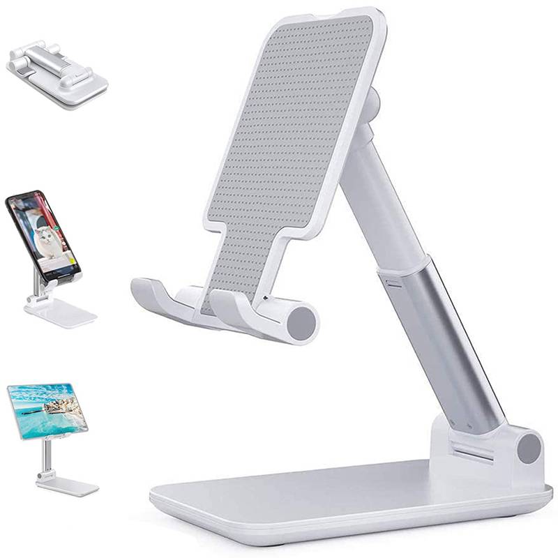 Folding Desk Mobile Phone Holder Stand For IPhone IPad Xiaomi Adjustable Desktop Tablet Holder Universal Table Cell Phone Stand