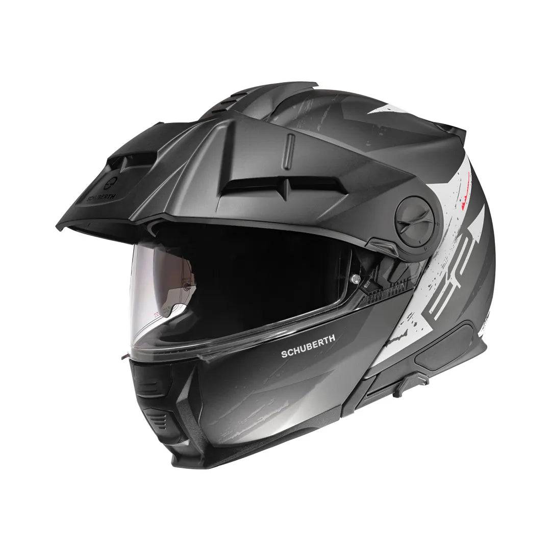 Schuberth Öppningsbar Mc-Hjälm E2 Explorer Grå - 57