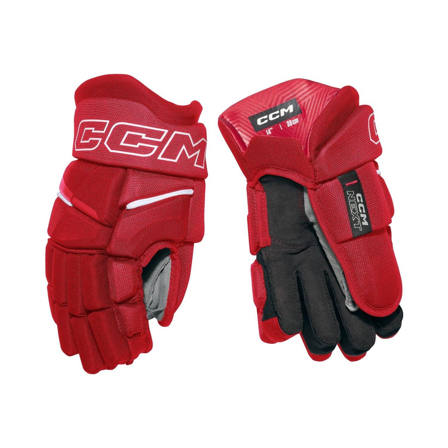 CCM Hockeyhandskar Next Sr Red/White