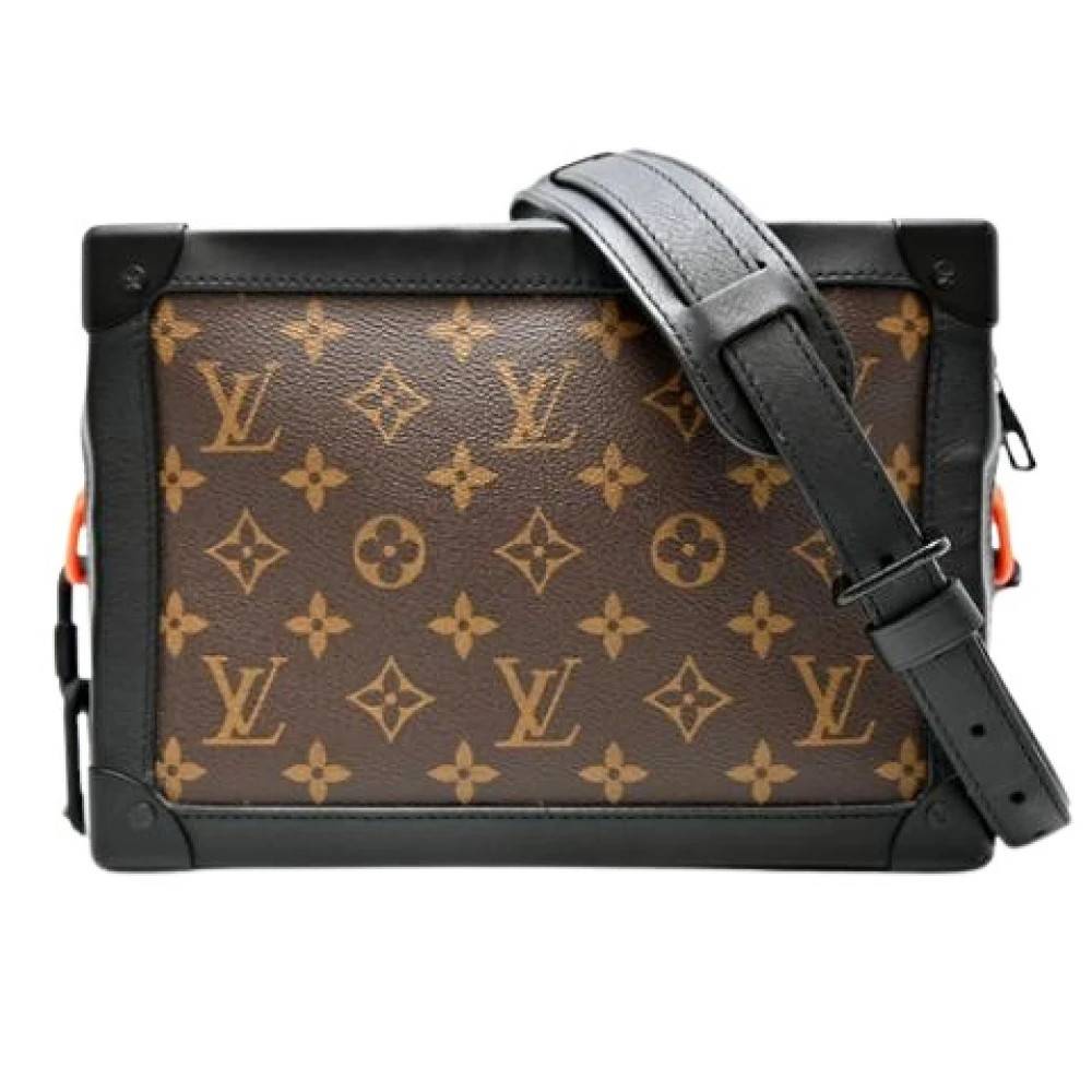 Louis Vuitton Vintage Pre-owned Monogram Skuldertaske - Vintage - Herre - Brun - ONE SIZE - Uld