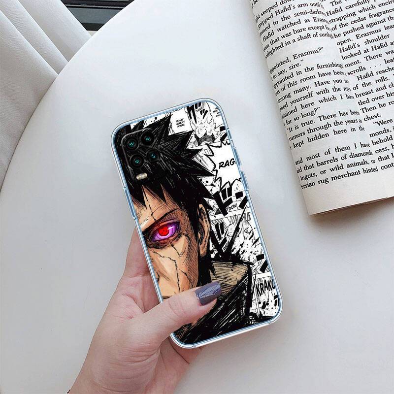 MH151 Uchiha Obito Phone Case for Motorola Edge 20 30 S30 40 50 Fusion Lite Plus Pro Neo Ultra One Power Action Macro Hyper Vision Zoom Moto One Power