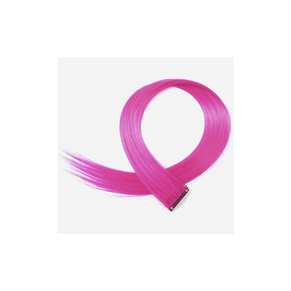 Clip-On Hair Extensions Pink 10-pak
