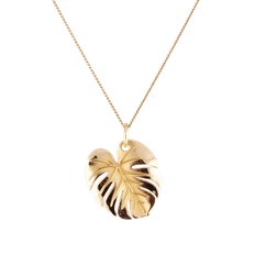 Emma Israelsson - Palm Leaf Necklace Gold