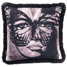 Carolina Gynning - Golden Butterfly B&W Kuddfodral 50x50 Cm /vit - Svart
