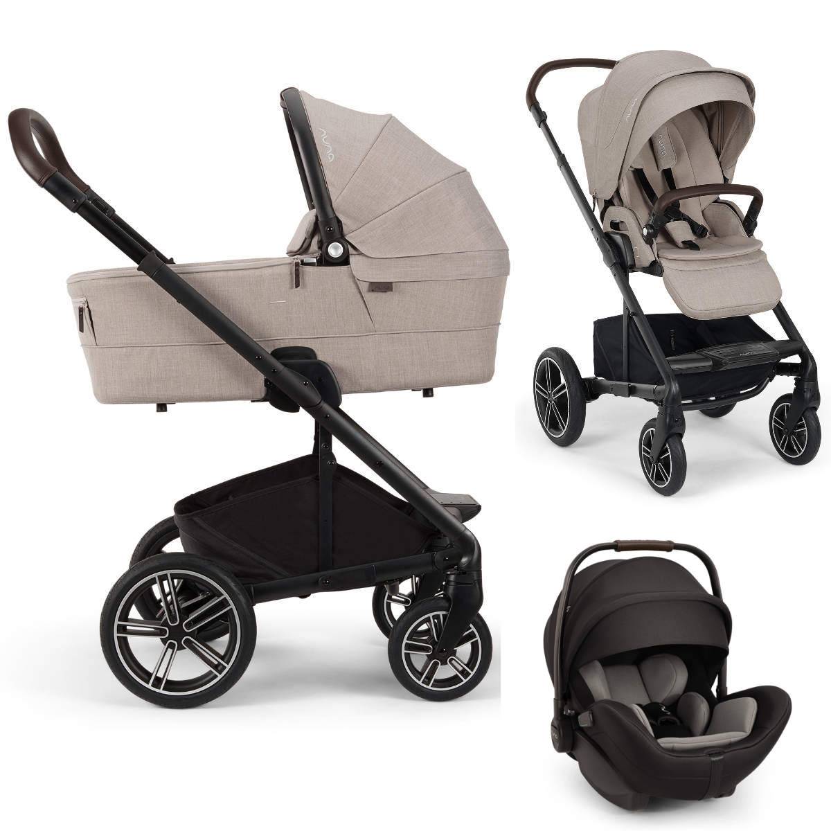 Nuna MIXX Next Stroller Set 3-in-1 incl. Nuna ARRA Flex i-Size Car Seat - Chateau