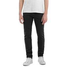 Replay Slim Fit Anbass Jeans For Men - Black Blue / 36 / 34