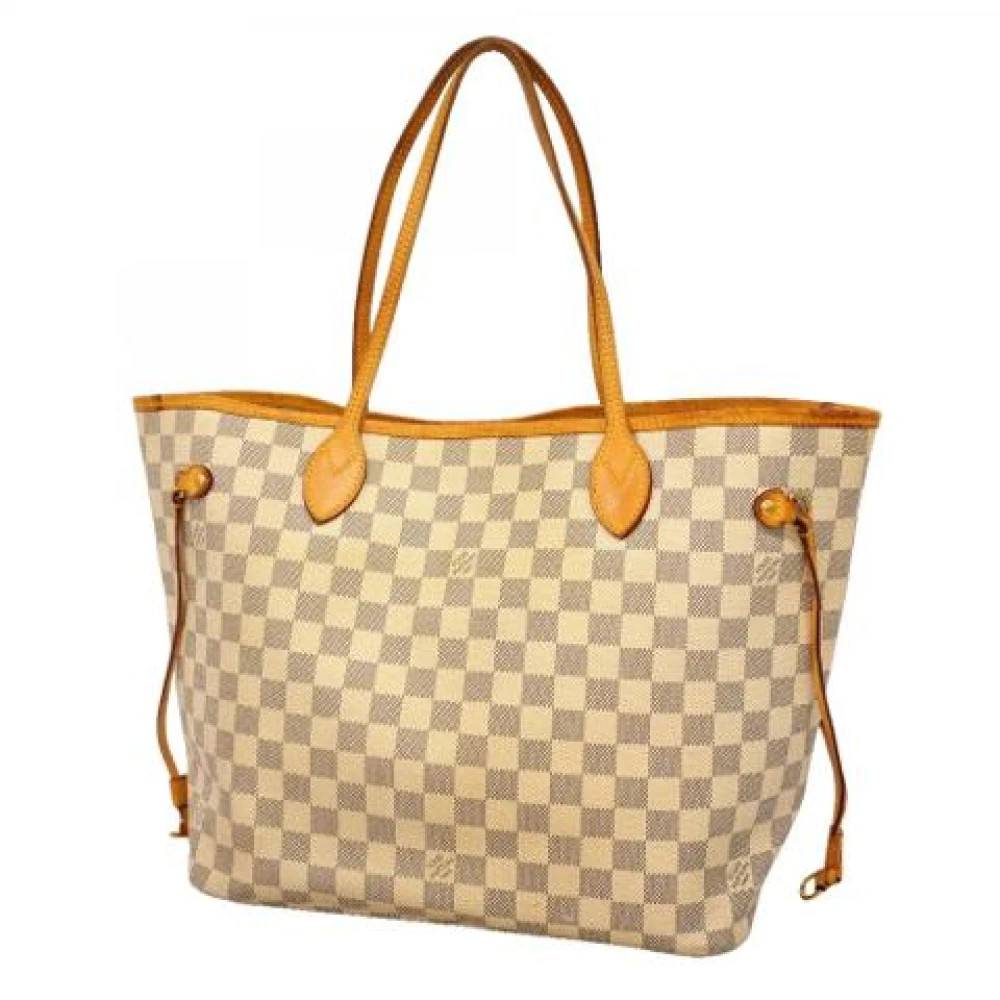 Louis Vuitton Vintage Pre-owned Vintage Tote Bag - Vintage - Dame - Hvid - ONE SIZE - Uld