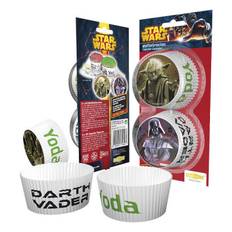 Muffinsformar Star Wars svart och grön 50-pack