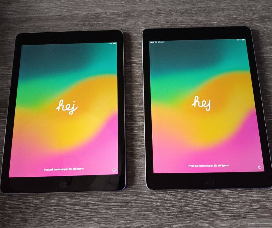 2 stycken iPad 6th Generation WiFi